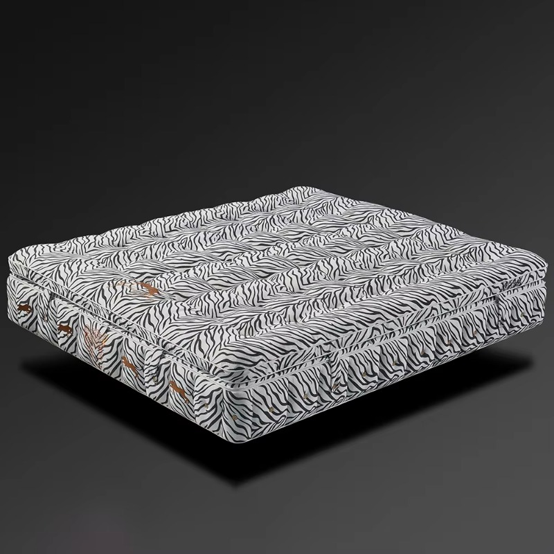 Memory Foam Mattress In A Box Queen - Almohada de lujo, cama ignífuga, colchón