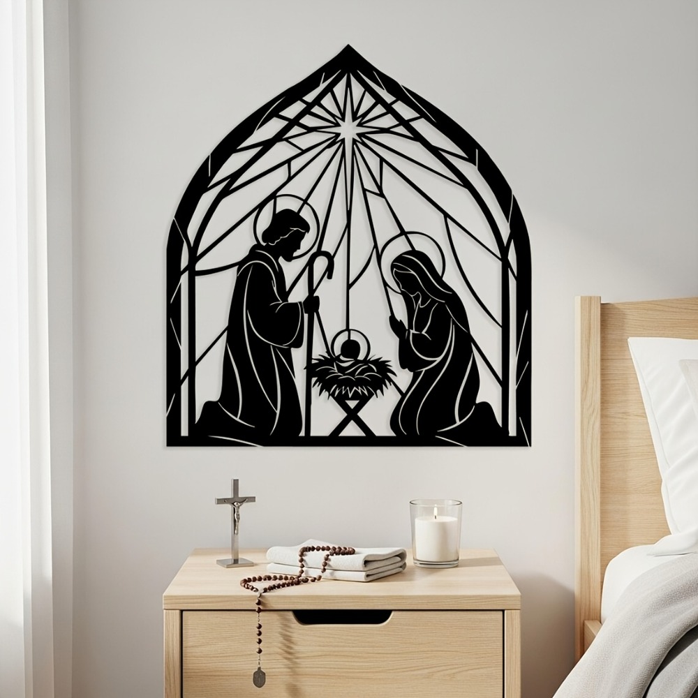 Sofas - CIFBUY Arte Mural Metálico Religioso de