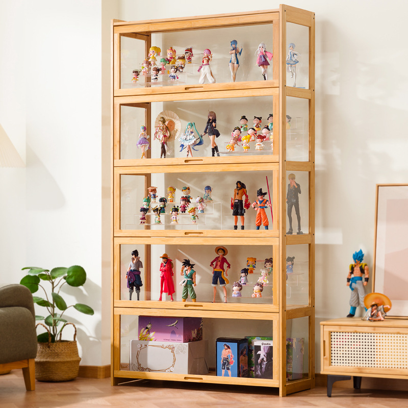 Storage - Vitrina grande de acrílico transparente para