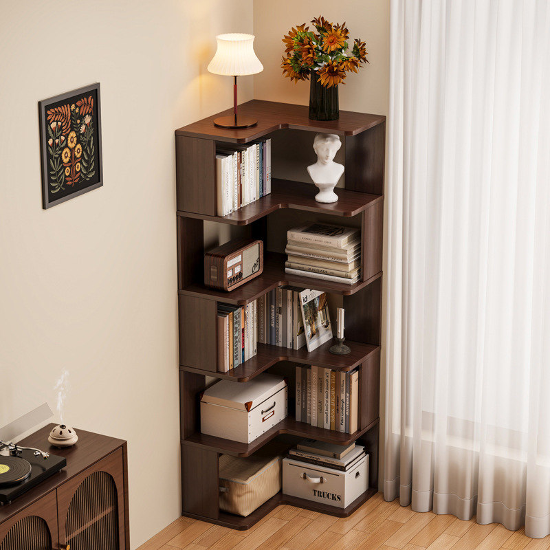 Storage - Estantería esquinera de madera maciza HYS,