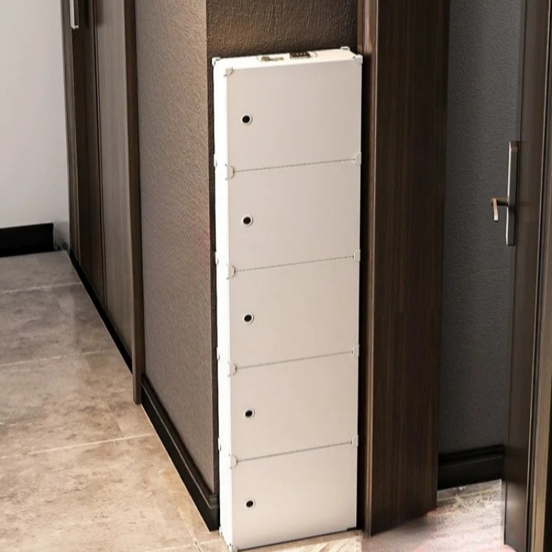 Shoe Rack Cabinet Narrow Entryway - ‌ Zapatero sin taladro sobre la