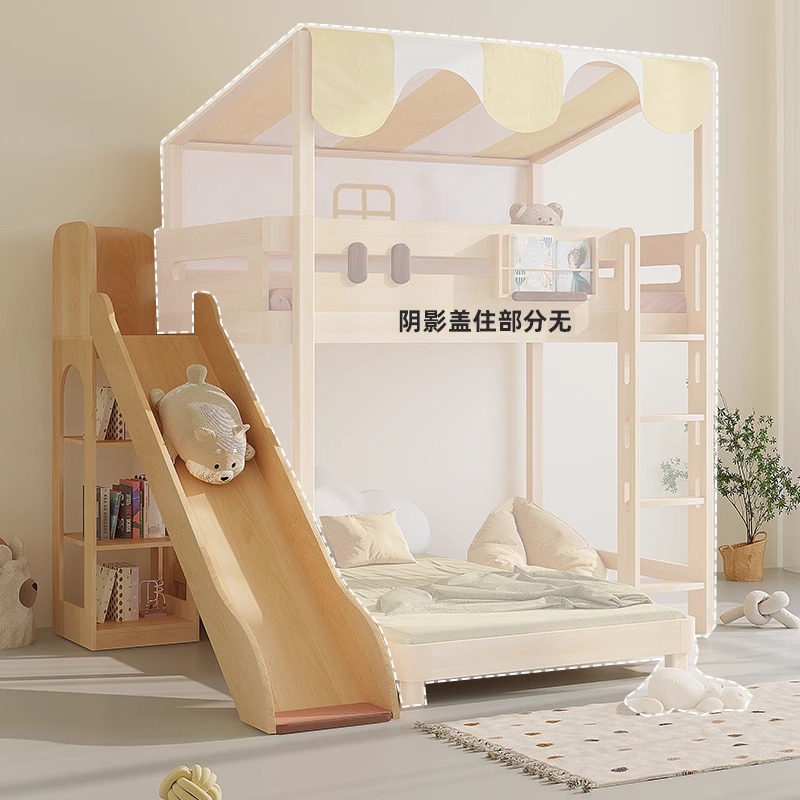 Bunk Bed With Stairs And Slide - Diapositivas para litera, venta individual, mueble
