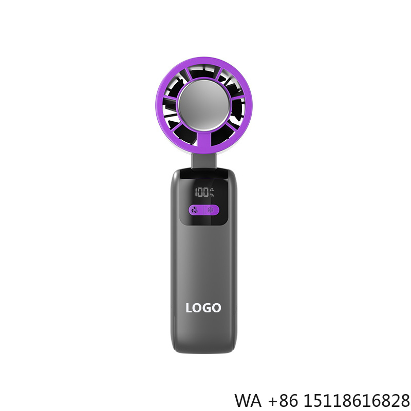 Outdoor Furniture - Ventilador Portátil USB Recargable de Alta