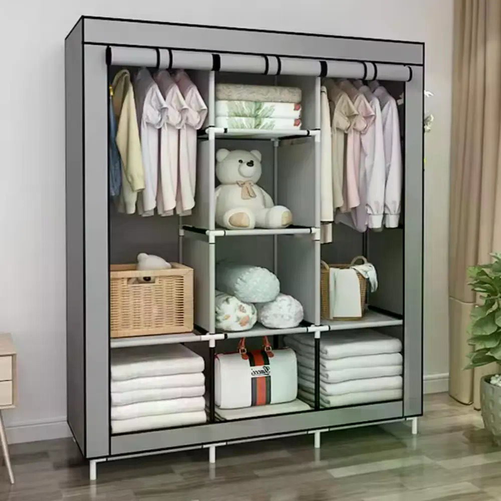 Wardrobe Closet Portable Fabric Cover - Armario Portátil de Tela No Tejida
