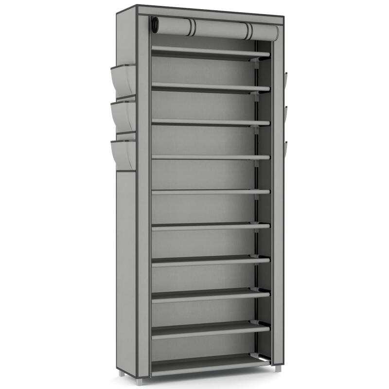 Shoe Rack Cabinet Narrow Entryway - Organizador de Zapatos Vertical Estrecho, Zapatero