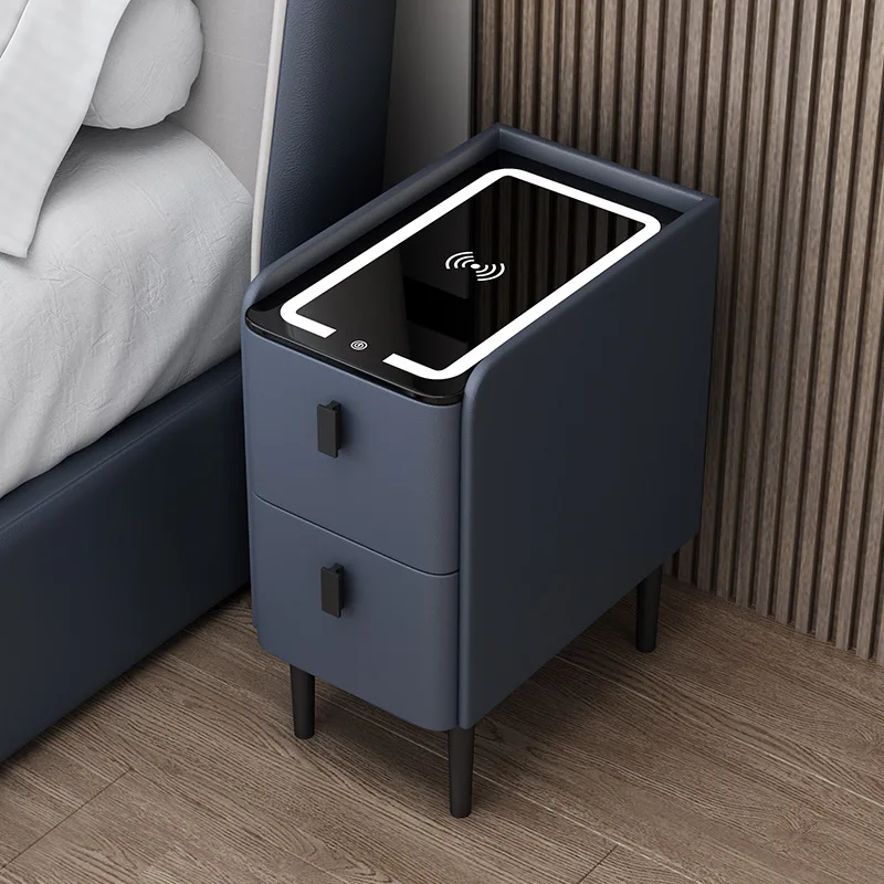 Mesita de Noche de Estilo Nórd - Solid Wood Nightstand 2 Drawers reseña y precio