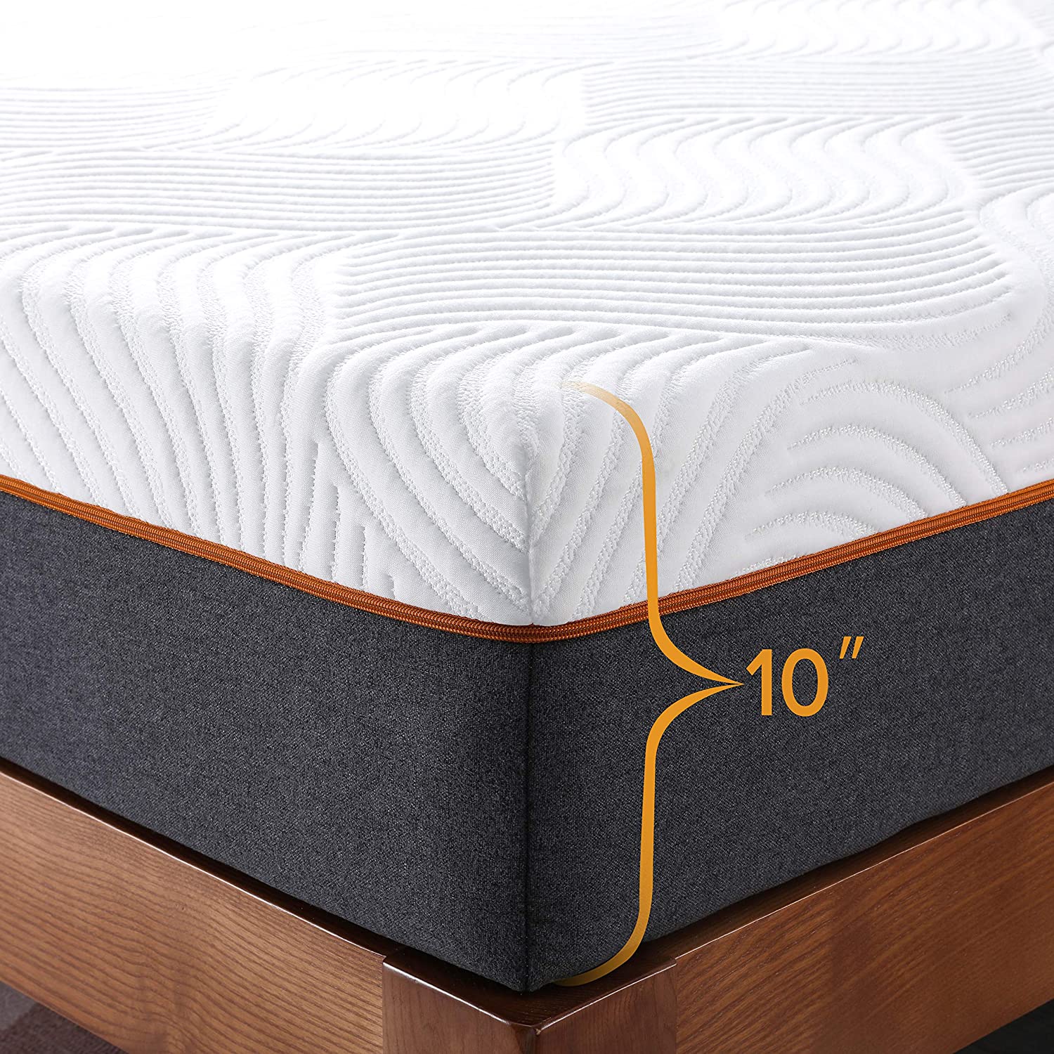 Fabricación barata Hotel King  - Memory Foam Mattress In A Box Queen reseña y precio