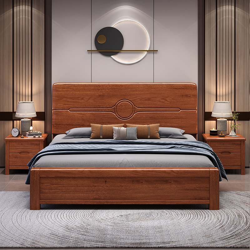 Cama de Madera Maciza de Nogal - Gas Lift Storage Bed Hydraulic reseña y precio