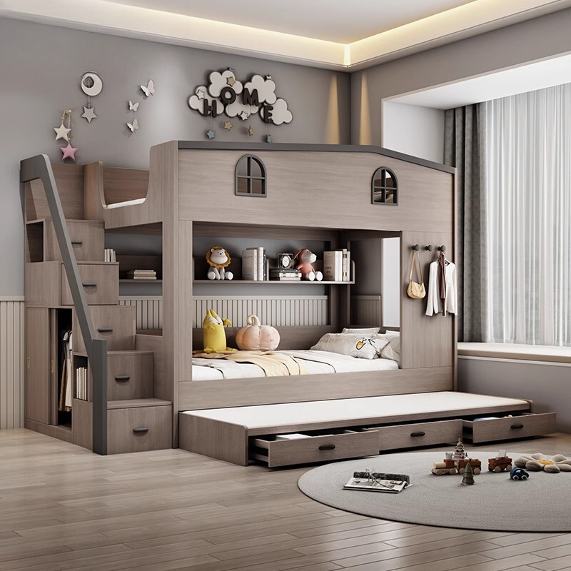 Camas nórdicas de dos pisos pa - Bunk Bed With Stairs And Slide reseña y precio
