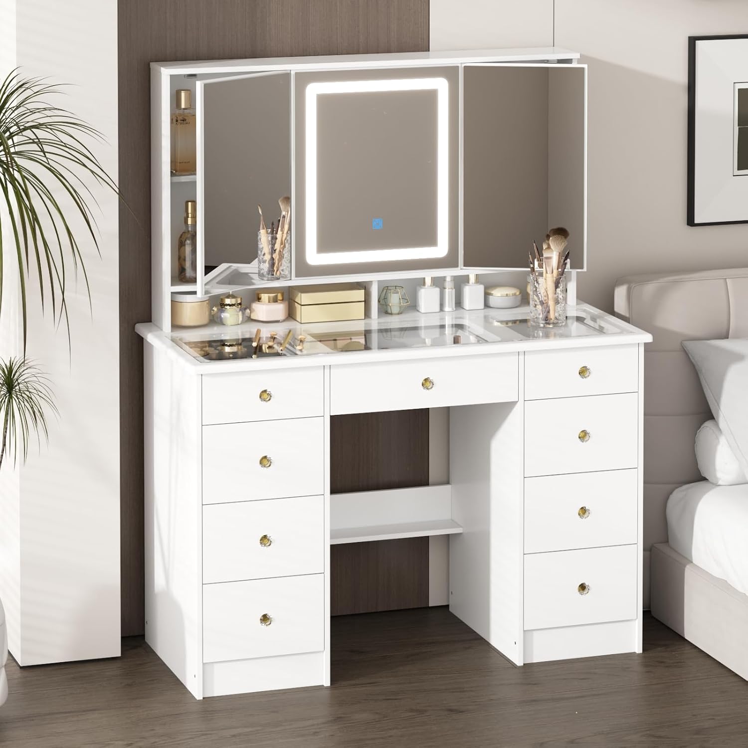 Tocador con Espejo y Luces, To - Dressing Table Vanity With Lighted Mirror reseña y precio