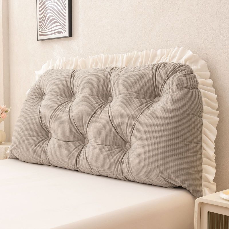 Cojín con volantes para cabece - Headboard Cushion Backrest Tatami reseña y precio