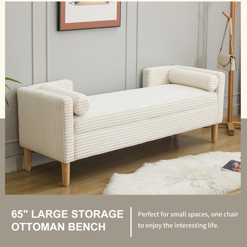 con patas de madera, banco de  - Bedroom Furniture reseña y precio