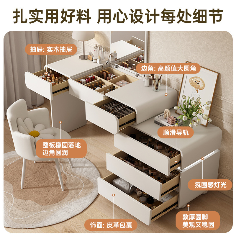 Tocador de maquillaje intelige - Dressing Table Vanity With Lighted Mirror reseña y precio