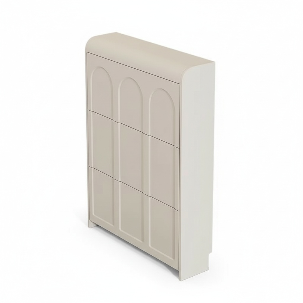 Zapatero Moderno de Madera Col - Shoe Rack Cabinet Narrow Entryway reseña y precio