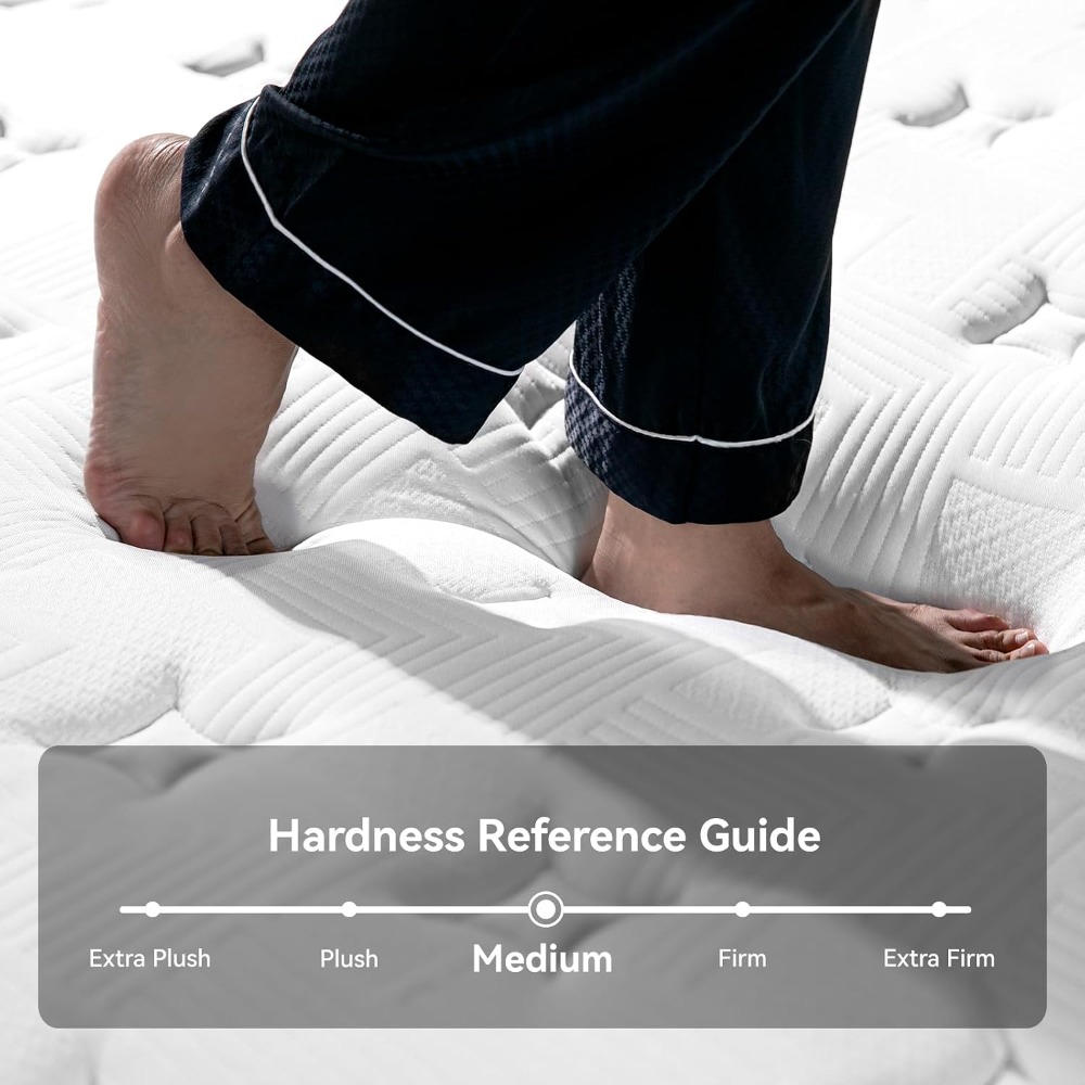 Colchón Queen, Colchones Híbri - Memory Foam Mattress In A Box Queen reseña y precio