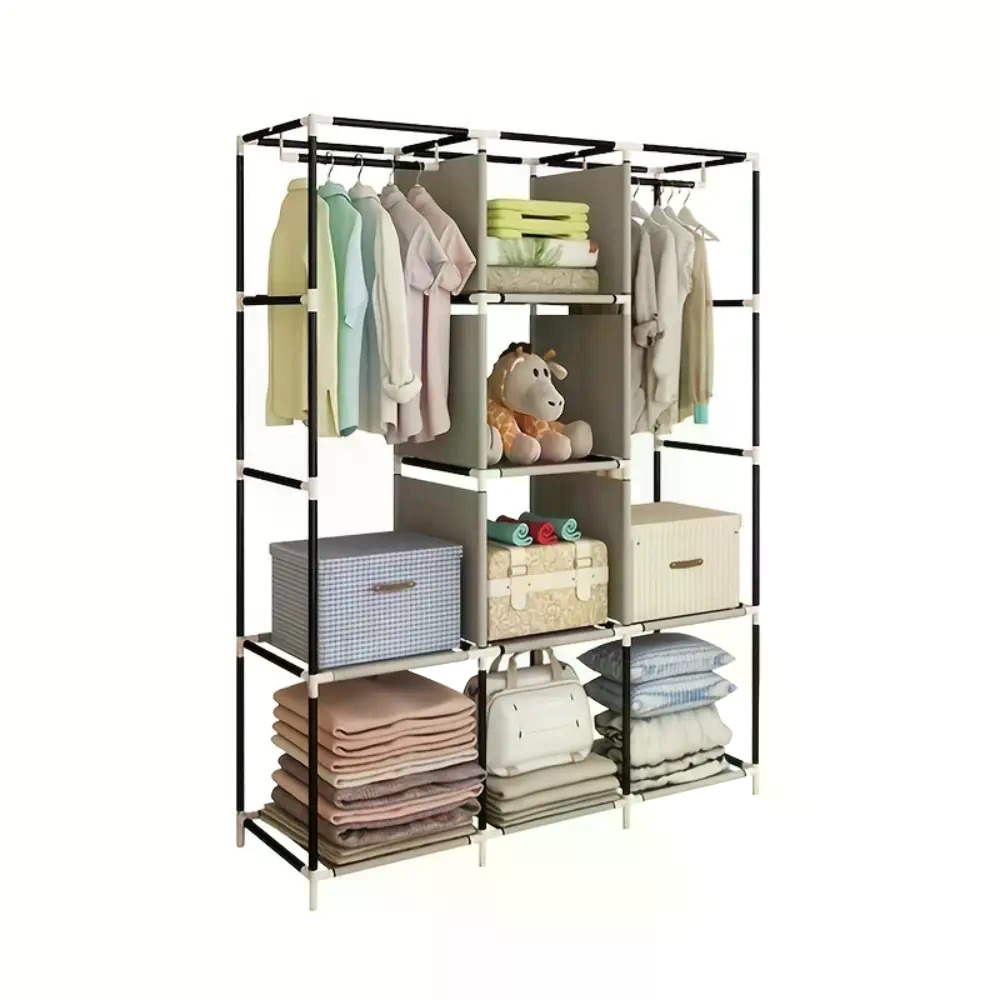 Armario Portátil de Tela No Te - Wardrobe Closet Portable Fabric Cover reseña y precio